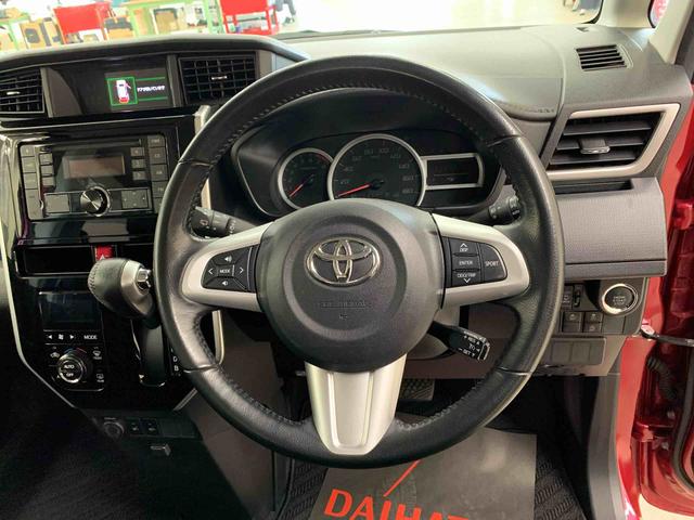 ルーミーカスタムＧ−Ｔ　２ＷＤ両側電動スライドドア・ＣＤチューナー・ＥＴＣ・ＬＥＤヘッドライト・オートライト・オートマチックハイビーム・プッシュスタートボタン・アイドリングストップ・シートヒーター・電動格納式ドアミラー（群馬県）の中古車