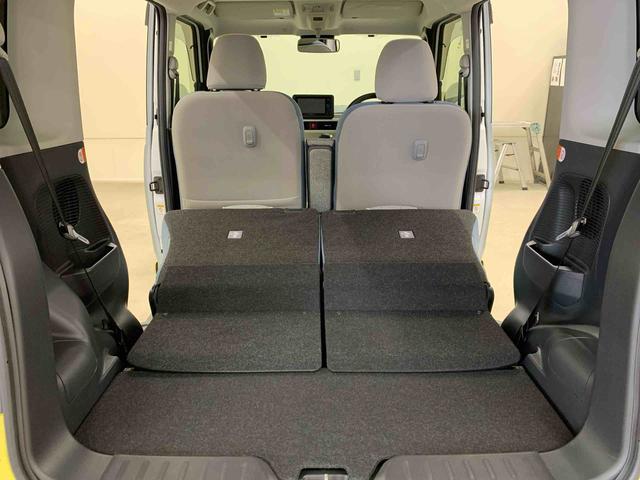 ムーヴキャンバスストライプスＧ　２ＷＤ両側電動スライドドア・ナビ・ＬＥＤヘッドライト・オートライト・オートマチックハイビーム・プッシュスタートボタン・アイドリングストップ・シートヒーター・電動パーキングブレーキ・スマートアシスト（群馬県）の中古車