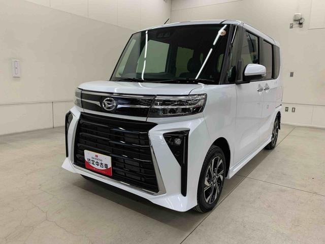 タントカスタムX 2WD両側電動スライドドア・LEDヘッドライト・オートライト・オートマチックハイビーム・プッシュスタートボタン・アイドリングストップ・シートヒーター・電動パーキングブレーキ・スマートアシスト(群馬県)の中古車