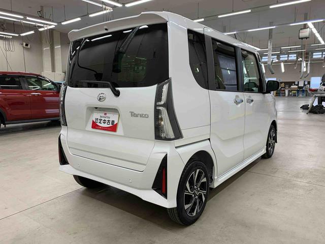 タントカスタムX 2WD両側電動スライドドア・LEDヘッドライト・オートライト・オートマチックハイビーム・プッシュスタートボタン・アイドリングストップ・シートヒーター・電動パーキングブレーキ・スマートアシスト(群馬県)の中古車