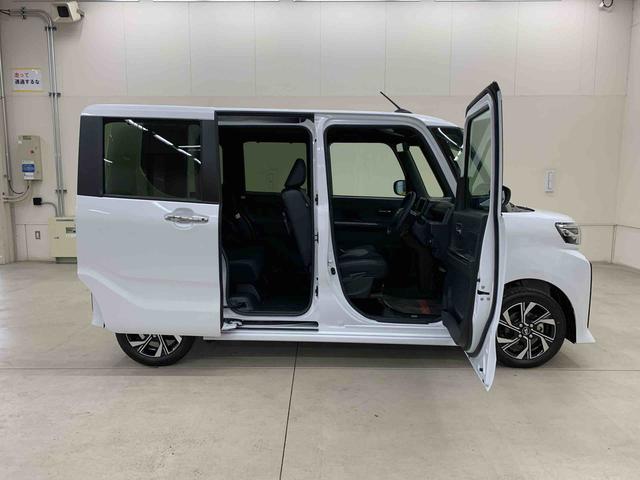 タントカスタムX 2WD両側電動スライドドア・LEDヘッドライト・オートライト・オートマチックハイビーム・プッシュスタートボタン・アイドリングストップ・シートヒーター・電動パーキングブレーキ・スマートアシスト(群馬県)の中古車