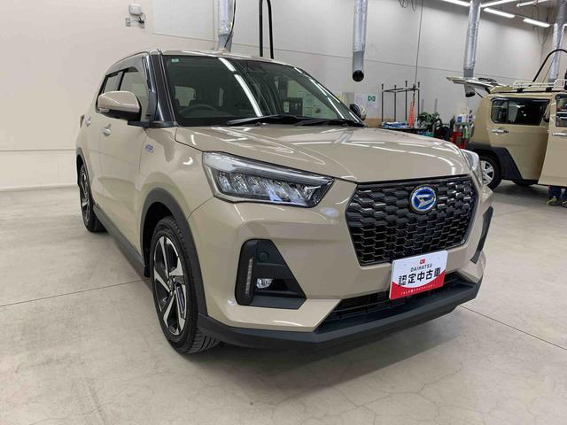 ロッキープレミアムＧ　ＨＥＶ　２ＷＤＬＥＤヘッドライト・ディスプレイオーディオ・オートライト・オートマチックハイビーム・プッシュスタートボタン・オートエアコン・シートヒーター・電動パーキングブレーキ・スマートアシスト（群馬県）の中古車