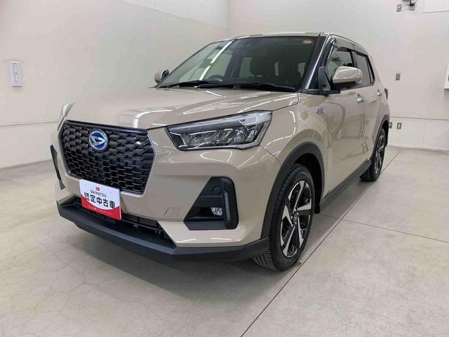 ロッキープレミアムＧ　ＨＥＶ　２ＷＤＬＥＤヘッドライト・ディスプレイオーディオ・オートライト・オートマチックハイビーム・プッシュスタートボタン・オートエアコン・シートヒーター・電動パーキングブレーキ・スマートアシスト（群馬県）の中古車