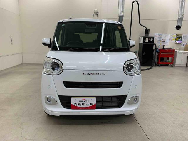 ムーヴキャンバスセオリーＧ　２ＷＤ両側電動スライドドア・ＬＥＤヘッドライト・オートライト・オートマチックハイビーム・プッシュスタートボタン・アイドリングストップ・シートヒーター・電動パーキングブレーキ・スマートアシスト（群馬県）の中古車