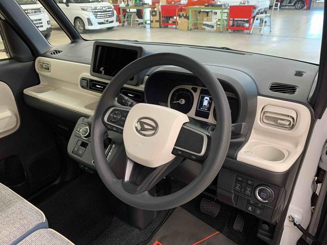 ムーヴキャンバスストライプスＧ　２ＷＤ両側電動スライドドア・ＬＥＤヘッドライト・オートライト・オートマチックハイビーム・プッシュスタートボタン・アイドリングストップ・シートヒーター・電動パーキングブレーキ・スマートアシスト（群馬県）の中古車