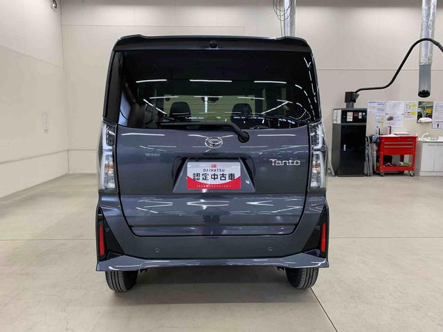 タントカスタムX 2WD両側電動スライドドア・LEDヘッドライト・オートライト・オートマチックハイビーム・プッシュスタートボタン・アイドリングストップ・シートヒーター・電動パーキングブレーキ・スマートアシスト(群馬県)の中古車