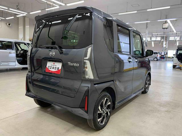 タントカスタムX 2WD両側電動スライドドア・LEDヘッドライト・オートライト・オートマチックハイビーム・プッシュスタートボタン・アイドリングストップ・シートヒーター・電動パーキングブレーキ・スマートアシスト(群馬県)の中古車
