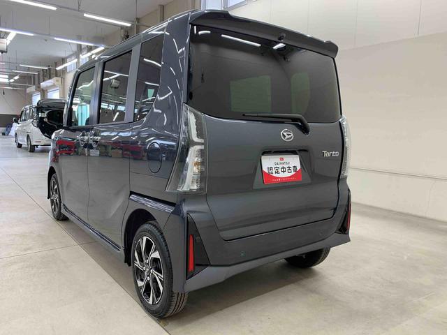 タントカスタムX 2WD両側電動スライドドア・LEDヘッドライト・オートライト・オートマチックハイビーム・プッシュスタートボタン・アイドリングストップ・シートヒーター・電動パーキングブレーキ・スマートアシスト(群馬県)の中古車
