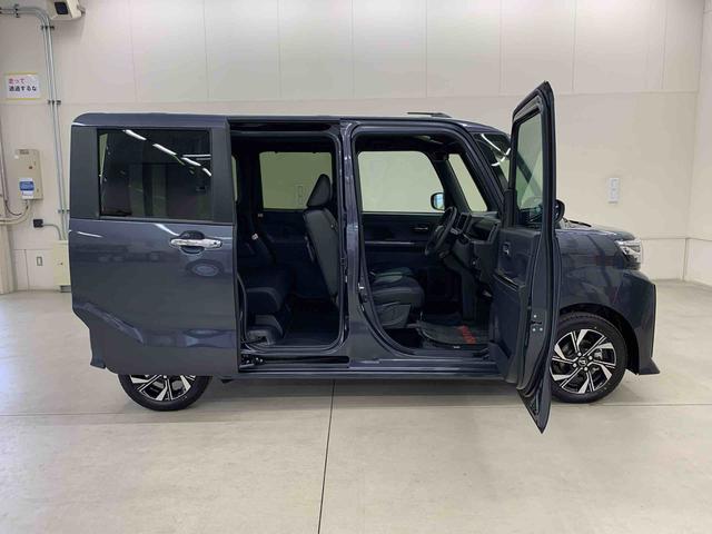 タントカスタムX 2WD両側電動スライドドア・LEDヘッドライト・オートライト・オートマチックハイビーム・プッシュスタートボタン・アイドリングストップ・シートヒーター・電動パーキングブレーキ・スマートアシスト(群馬県)の中古車