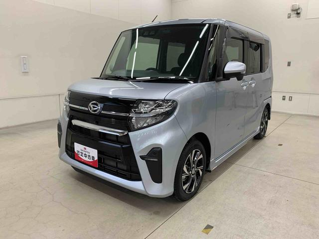 タントカスタムＸ　２ＷＤ両側電動スライドドア・ディスプレイオーディオ・ドライブレコーダー・全方位モニター・ＬＥＤヘッドライト・オートライト・プッシュボタンスタート・アイドリングストップ・電動格納式ドアミラー・スマートアシスト（群馬県）の中古車