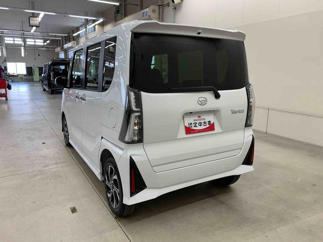 タントカスタムＸ　２ＷＤ両側電動スライドドア・ＬＥＤヘッドライト・オートライト・プッシュボタンスタート・アイドリングストップ・オートエアコン・シートヒーター・バックカメラ・スマートアシスト・電動格納式ドアミラー（群馬県）の中古車