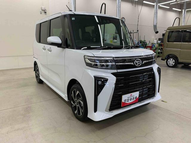 タントカスタムX 2WDLEDヘッドライト プッシュボタンスタート アイドリングストップ 両側電動スライドドア バックカメラ シートヒーター スマートアシスト キーフリー 電動パーキングブレーキ(群馬県)の中古車