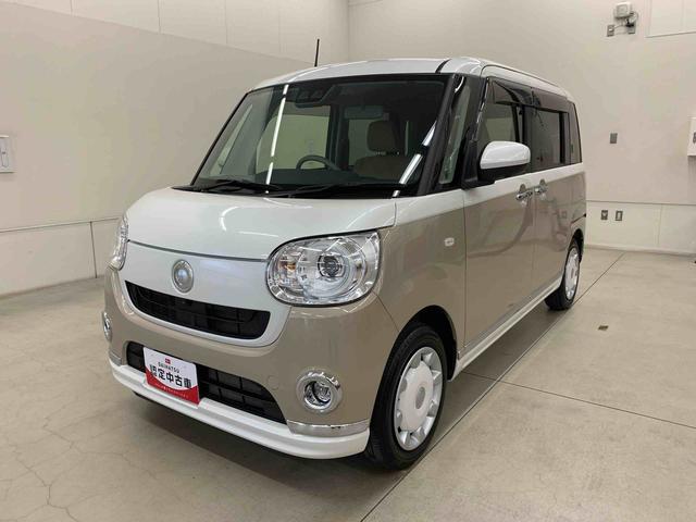 ムーヴキャンバスＧメイクアップＶＳ　ＳＡIII　２ＷＤナビ　全方位モニター　両側電動スライドドア　アイドリングストップ　プッシュボタンスタート　助手席シートヒーター　ベンチシート　ＬＥＤヘッドライト　オートライト　オートエアコン　スマートアシストＩＩＩ（群馬県）の中古車