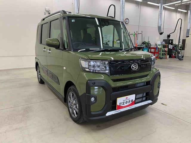 タントファンクロス 2WD届け出済み未使用車 両側電動スライドドア シートヒーター プッシュボタンスタート 電動パーキングブレーキ LEDヘッドライト オートライト アイドリングストップ バックカメラ スマートアシスト(群馬県)の中古車