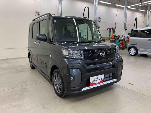 タントファンクロス２ＷＤ　走行４９６８キロ　ディスプレイオーディオキーフリー　プッシュボタンスタート　ディスプレイオーディオ　バックカメラ　両側電動スライドドア　ＬＥＤヘッドライト　アイドリングストップ　シートヒーター　スマートアシスト　オートライト（群馬県）の中古車