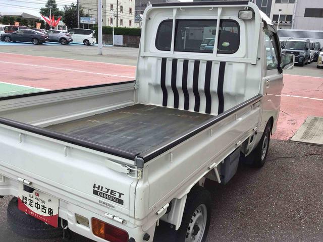 ハイゼットトラックＥＸＴマニュアルエアコン　ＣＤラジオ　荷台作業灯　パワーウィンドウ　４ＷＤ　オートマ車　荷台ゴムマット　プロテクターゴム　パワーステアリング　スチールホイール（栃木県）の中古車