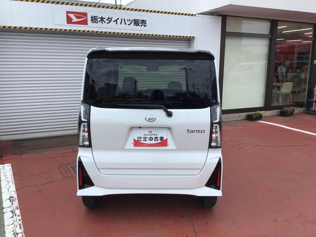 タントカスタムＸダイハツ認定中古車・まごころ保証１年走行距離無制限保証付　ＬＥＤヘッドライト　フォグランプ　両側電動スライドドア　スマートアシスト（栃木県）の中古車