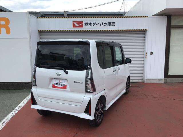 タントカスタムＸダイハツ認定中古車・まごころ保証１年走行距離無制限保証付　ＬＥＤヘッドライト　フォグランプ　両側電動スライドドア　スマートアシスト（栃木県）の中古車