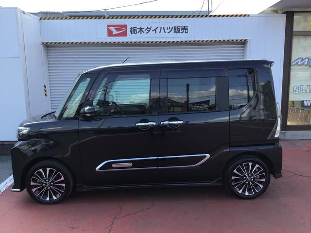 タントカスタムＲＳレーンキープＡ　ＩＳＴＯＰ　クリソナ　オートミラー　ＥＴＣ付き　運転席シートヒーター　オートＬＥＤ　ターボエンジン　禁煙　ドライブレコーダー　ＬＥＤライト　１オーナー　ＴＶ　オートライト　キーフリー（栃木県）の中古車