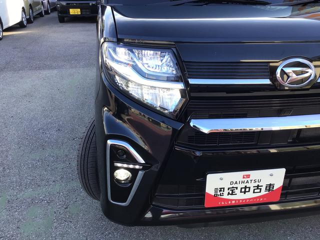 タントカスタムＸセレクションソナー　ＬＥＤ　前席シートヒーター　ＥＴＣ　キーフリー　オートハイビーム　アルミホイール　車線逸脱警報　エコアイドル　オートライト　スマートキー　ベンチシート　メモリーナビ（栃木県）の中古車