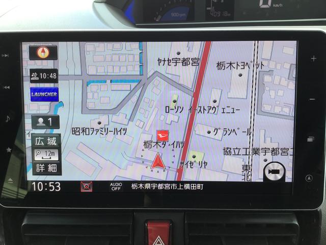タントカスタムＲＳ両側パワスライドドア　レーンキープＡ　ＩＳＴＯＰ　クリアランスソナー　オートミラー　ＥＴＣ付き　メモリーナビゲーション　運転席シートヒーター　ナビＴＶ　オートＬＥＤ　ターボエンジン　ドライブレコーダー（栃木県）の中古車