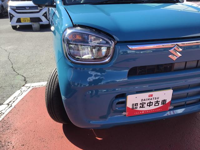 アルトハイブリッドＸ電格ミラー　キーフリ−　シートヒータ　ブレーキサポート　ナビＴＶ　車線逸脱警告　ＥＳＣ　セキュリティアラーム　アイドリングストップ　衝突安全ボディ　エアバッグ　アルミホイール（栃木県）の中古車