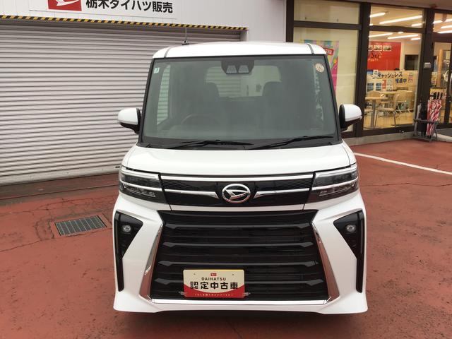 タントカスタムX衝突軽減ブレーキ リアコーナーセンサー 車線逸脱防止 アイドリングストップ機能 盗難警報装置 LED ヘッドライト キーレスエントリー 前席シートヒーター オートLED 電動格納ミラー(栃木県)の中古車