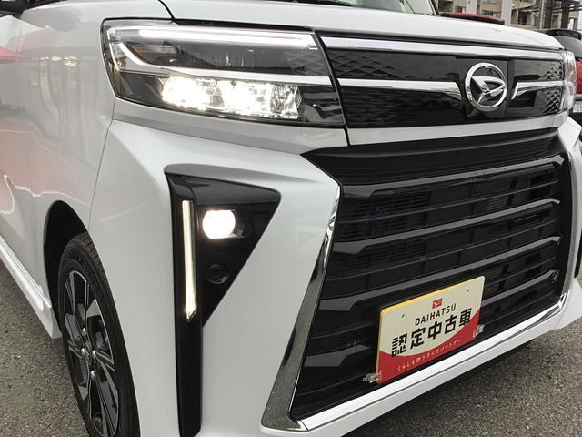 タントカスタムX衝突軽減ブレーキ リアコーナーセンサー 車線逸脱防止 アイドリングストップ機能 盗難警報装置 LED ヘッドライト キーレスエントリー 前席シートヒーター オートLED 電動格納ミラー(栃木県)の中古車