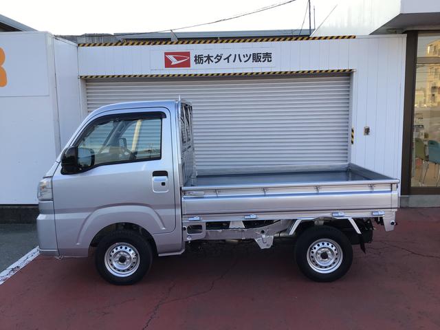 ハイゼットトラックスタンダード盗難防止装置　レーダーブレーキ　Ｃソナー　キーレスエントリー　スマートキー　パワステ　オートエアコン　アイドルストップ　オートライト　レーンキープアシスト　　衝突安全ボディ（栃木県）の中古車