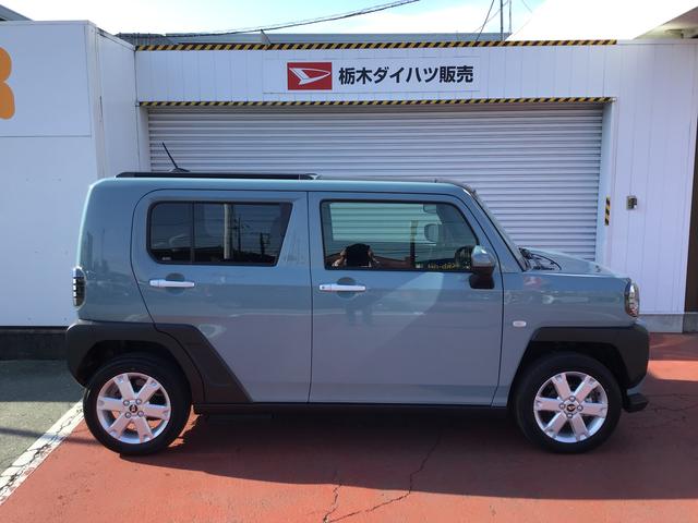 タフトＧアダプティブクルーズ　被害軽減ブレーキ　コーナーセンサ　シートＨ　Ｉストップ　スマートキー＆プッシュスタート　禁煙　車線逸脱防止　盗難防止システム　オートマチックハイビーム　ガラスルーフ（栃木県）の中古車