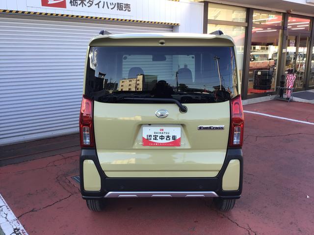 タントファンクロスパーキングセンサー　衝突軽減システム　両側オートドア　シートヒータ　オートＬＥＤ　レーンキープアシスト　ＬＥＤヘットライト　キーレスエントリー　スマートキ−　ベンチシート　アルミホイール（栃木県）の中古車