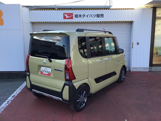 タントファンクロスパーキングセンサー　衝突軽減システム　両側オートドア　シートヒータ　オートＬＥＤ　レーンキープアシスト　ＬＥＤヘットライト　キーレスエントリー　スマートキ−　ベンチシート　アルミホイール（栃木県）の中古車