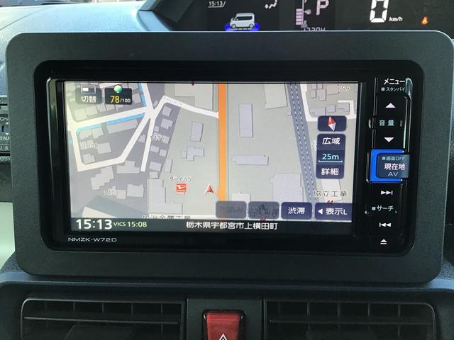 タントＸアイドリングストップ車　ブレーキサポート　電動ミラー　ナビＴＶ　スマートキーシステム　禁煙　ＬＥＤライト　キーレスキー　Ｂカメラ　車線逸脱警報　メモリナビ　オートハイビーム　片側電動両側スライドドア（栃木県）の中古車