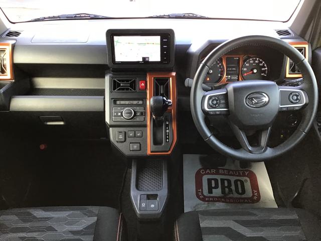 タフトGターボBカメラ 電動格納ドアミラー レーダークルコン パーキングセンサー LEDライト キーフリーシステム フルタイム4WD メモリーナビ アイドリングストップ 前席シートヒーター ターボ車 アルミホイール(栃木県)の中古車