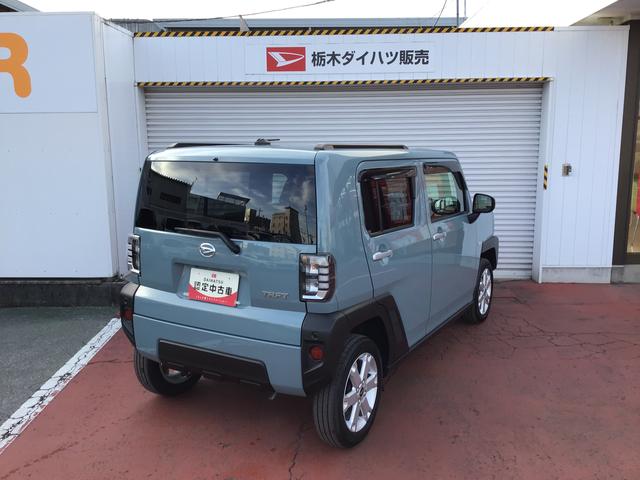 タフトＧ被害軽減ブレーキ　コーナーセンサ　Ｉストップ　リアカメラ　メモリナビ　スマートキー＆プッシュスタート　車線逸脱防止　ナビＴＶ　ＥＴＣ　盗難防止システム　電動格納ドアミラー（栃木県）の中古車