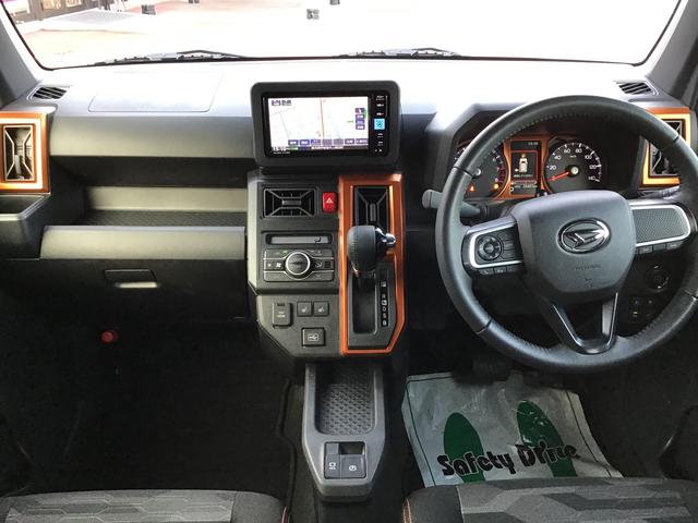 タフトＧ被害軽減ブレーキ　コーナーセンサ　Ｉストップ　リアカメラ　メモリナビ　スマートキー＆プッシュスタート　車線逸脱防止　ナビＴＶ　ＥＴＣ　盗難防止システム　電動格納ドアミラー（栃木県）の中古車