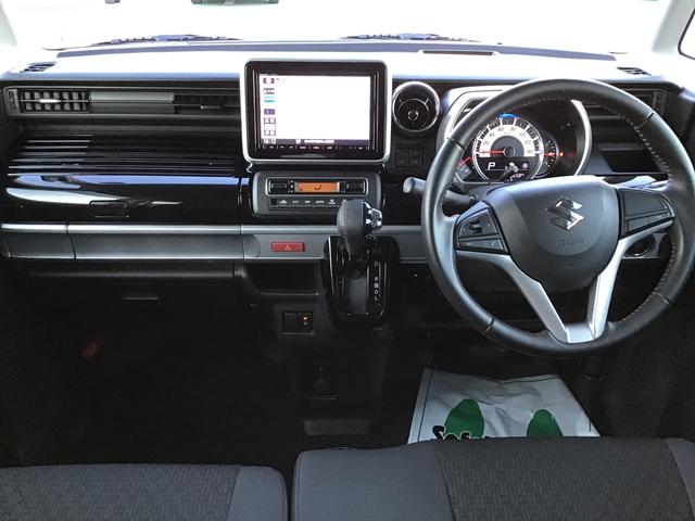 スペーシアカスタムハイブリッドＸＳ両側パワ−スライドドア　電動ミラー　車線逸脱　スマキー　ソナー　キーレスエントリー　アイドルストップ　ＬＥＤヘッドライト　ナビＴＶ　衝撃安全ボディー　オートライト　ベンチシート　ＥＴＣ　ＡＢＳ（栃木県）の中古車