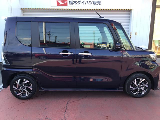 タントカスタムＸコーナーセンサ　アイドリングＳ　電動格納式ミラー　キーレススタートシステム　ＡＴハイビーム　スマートキー　衝突安全ボディ　ＬＥＤヘッドライト　盗難防止装置　オートライト（栃木県）の中古車