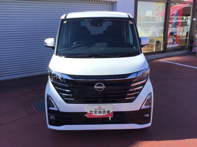 ルークスハイウェイスター　Ｇターボプロパイロットエディション横滑り防止機能　エマジェンシーブレーキ　両側パワースライドドアー　スマキー　電動格納ドアミラー　アイスト　ＬＥＤランプ　安全ボディ　Ａライト　ＥＴＣ　ベンチシート　ナビ（栃木県）の中古車