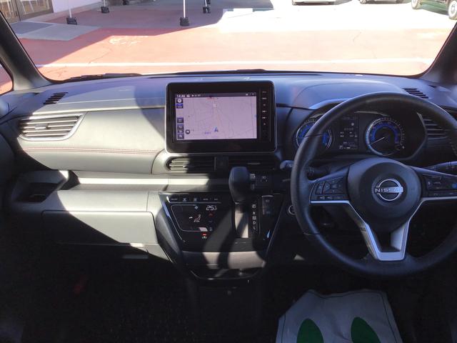 ルークスハイウェイスター　Ｇターボプロパイロットエディション横滑り防止機能　エマジェンシーブレーキ　両側パワースライドドアー　スマキー　電動格納ドアミラー　アイスト　ＬＥＤランプ　安全ボディ　Ａライト　ＥＴＣ　ベンチシート　ナビ（栃木県）の中古車