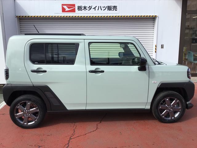 タフトＧ　ダーククロムベンチャーサンル−フ　電動格納式ミラー　シートヒーター付　被害軽減ブレーキ　スマートキー＆プッシュスタート　ＬＥＤヘットライト　キーフリーシステム（栃木県）の中古車