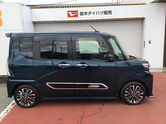 タントカスタムＲＳナビゲーションシステム　パノラマモニター　スマートアシスト　キーフリーシステム　ＬＥＤヘッドライト　両側電動スライドドア　コーナーセンサー　純正アルミホイール　運転席助手席シートヒーター（栃木県）の中古車