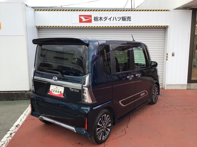 タントカスタムＲＳナビゲーションシステム　パノラマモニター　スマートアシスト　キーフリーシステム　ＬＥＤヘッドライト　両側電動スライドドア　コーナーセンサー　純正アルミホイール　運転席助手席シートヒーター（栃木県）の中古車
