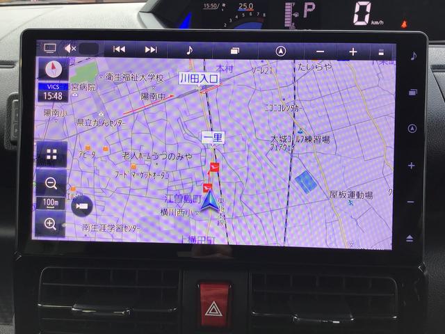 タントカスタムＲＳナビゲーションシステム　パノラマモニター　スマートアシスト　キーフリーシステム　ＬＥＤヘッドライト　両側電動スライドドア　コーナーセンサー　純正アルミホイール　運転席助手席シートヒーター（栃木県）の中古車