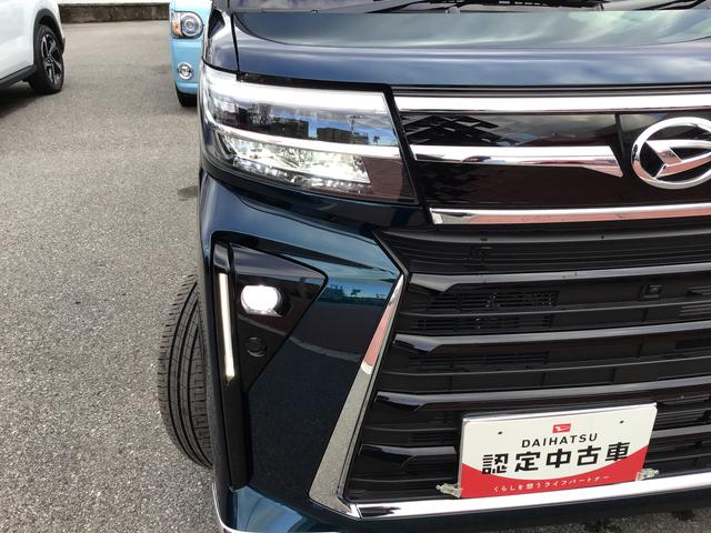 タントカスタムＲＳナビゲーションシステム　パノラマモニター　スマートアシスト　キーフリーシステム　ＬＥＤヘッドライト　両側電動スライドドア　コーナーセンサー　純正アルミホイール　運転席助手席シートヒーター（栃木県）の中古車