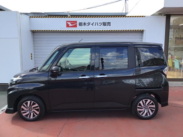 トールカスタムＧディスプレイオーディオ　バックカメラ　キーフリーシステム　ＬＥＤヘッドライト　スマートアシスト　オートエアコン　コーナーセンサー　両側電動スライドドア　シートバックテーブル　　運転席シートリフター（栃木県）の中古車