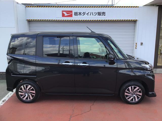 トールカスタムＧディスプレイオーディオ　バックカメラ　キーフリーシステム　ＬＥＤヘッドライト　スマートアシスト　オートエアコン　コーナーセンサー　両側電動スライドドア　シートバックテーブル　　運転席シートリフター（栃木県）の中古車