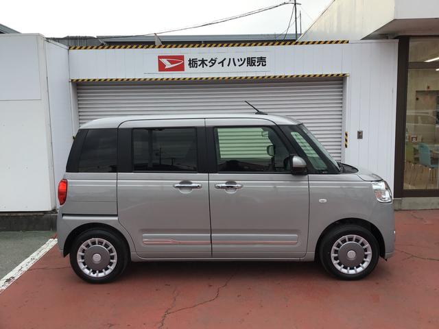 ムーヴキャンバスセオリーGキーフリーシステム LEDヘッドライト LEDフォグランプ オートエアコン 運転席・助手席電動スライドドア 運転席・助手席シートヒーター スマートアシスト(栃木県)の中古車