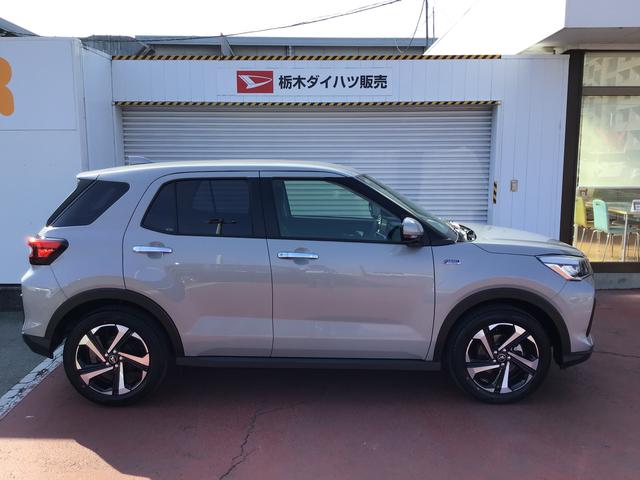 ロッキープレミアムＧ　ＨＥＶパークセンサー　追従型クルコン　車線逸脱防止　Ａストップ　盗難防止装置　オートＬＥＤ　電動格納式ドアミラー　ナビＴＶ　衝突安全ボディ　メモリーナビ　ＬＥＤ　Ｓヒーター　スマートキー（栃木県）の中古車