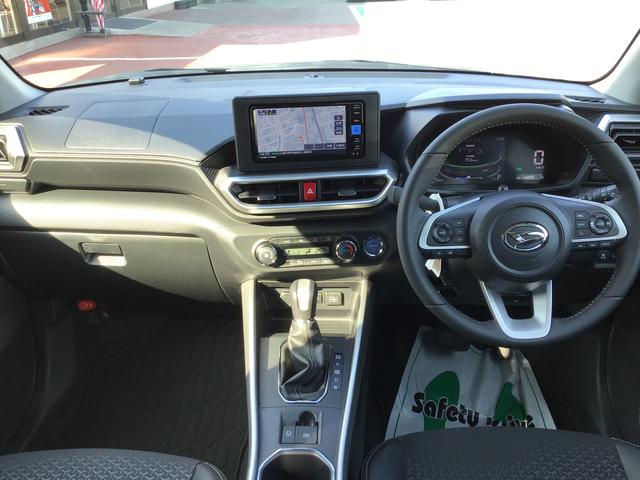 ロッキープレミアムＧ　ＨＥＶパークセンサー　追従型クルコン　車線逸脱防止　Ａストップ　盗難防止装置　オートＬＥＤ　電動格納式ドアミラー　ナビＴＶ　衝突安全ボディ　メモリーナビ　ＬＥＤ　Ｓヒーター　スマートキー（栃木県）の中古車